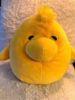 Kellytoy Peanuts Woodstock Yellow Original Squishmallows Plush